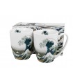 SET 2 MUGS 380ML HOKUSAI C2