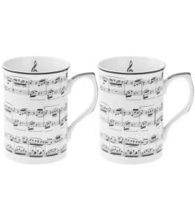 MUG MUSIQUE 275ML SET DE 2