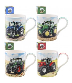 MUG TRACTEURS 300ML SET DE 4