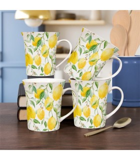 MUG LEMON 300ML SET DE 4