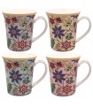 MUG LUSTRE ARTEMIS 300ML SET DE 4 ASS