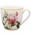 MUG DEJEUNER REDOUTE ROSE 450ML SET DE 6