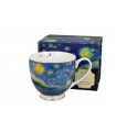 MUG 530ML VAN GOGH STARRY NIGHT GOLDEN LINE C2