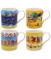 MUG PLAGE 300ML SET DE 8 ASS