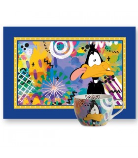 DEJEUNER + SET DE TABLE DAFFY DUCK