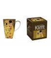 MUG CARRE 650ML KLIMT THE KISS C3