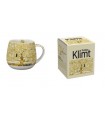 MUG BARREL 430ML KLIMT TREE OF LIFE ECRU C4