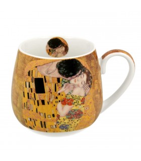 MUG BARREL 430ML KLIMT THE KISS C4