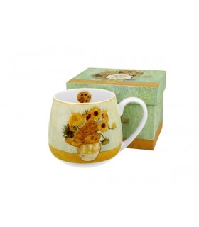 MUG BARREL 430ML VAN GOGH TOURNESOLS C4