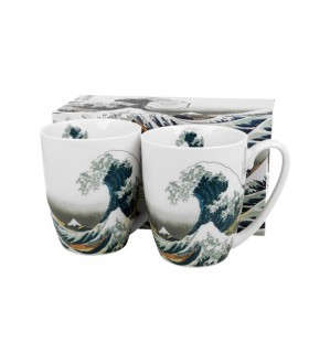 SET 2 MUGS 380ML HOKUSAI C2