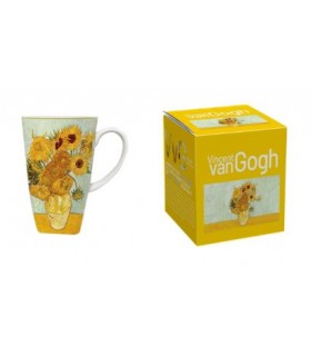 MUG CARRE 650ML VAN GOGH TOURNESOLS C3