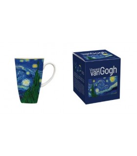 MUG CARRE 650ML VAN GOGH STARRY NIGHT C3