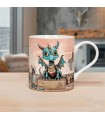 MUG DRAGON METAL 300ML SET DE 6