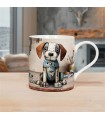 MUG BEAGLE METAL 300ML SET DE 6