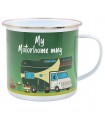 MUG METAL CAMPING-CAR 500ML SET DE 6