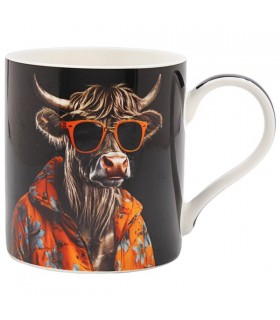 MUG VACHE DES HIGHLANDS 300ML SET DE 6