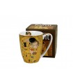 MUG 380ML KLIMT THE KISS BROWN C4