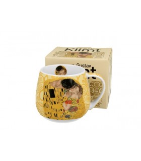 MUG BARREL 430ML KLIMT THE KISS ECRU C4